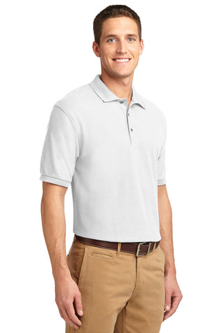 Port Authority Silk Touch Polo (White)