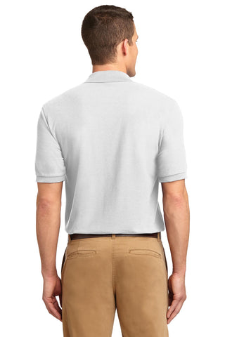 Port Authority Silk Touch Polo (White)