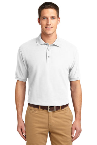 Port Authority Silk Touch Polo (White)