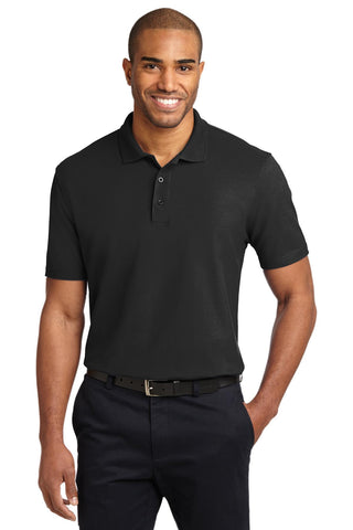 Port Authority Stain-Release Polo (Black)