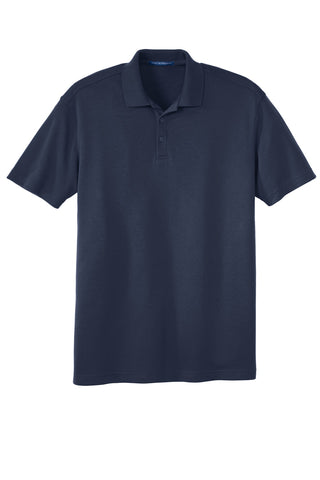 Port Authority Silk Touch Interlock Performance Polo (Navy)