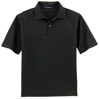 Port Authority Dry Zone Ottoman Polo (Black)