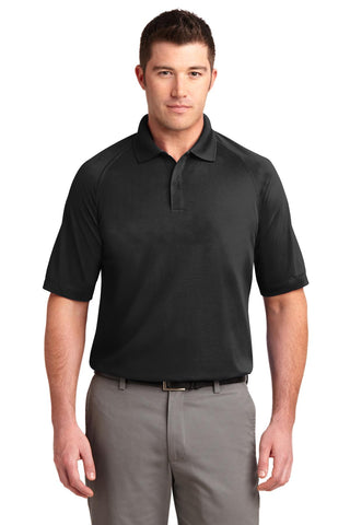 Port Authority Dry Zone Ottoman Polo (Black)