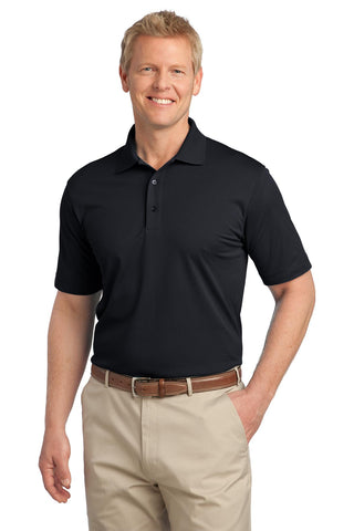 Port Authority Tech Pique Polo (Black)