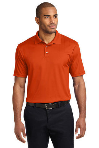 Port Authority Performance Fine Jacquard Polo (Autumn Orange)