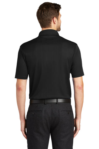 Port Authority Performance Fine Jacquard Polo (Black)