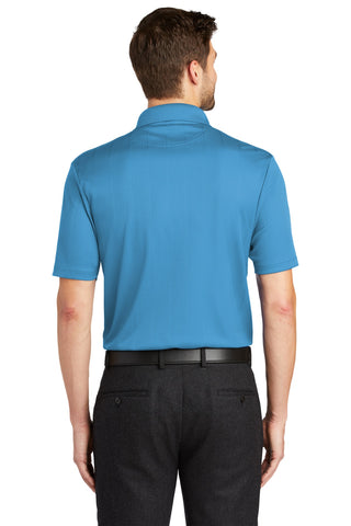 Port Authority Performance Fine Jacquard Polo (Ocean Blue)