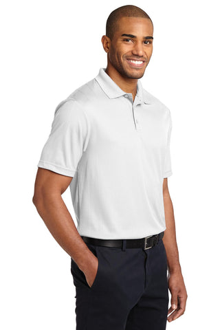 Port Authority Performance Fine Jacquard Polo (White)