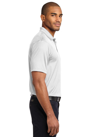 Port Authority Performance Fine Jacquard Polo (White)