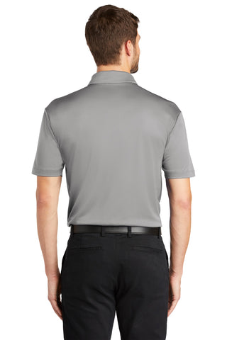 Port Authority Silk Touch Performance Pocket Polo (Gusty Grey)