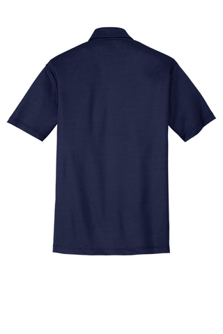 Port Authority Silk Touch Performance Pocket Polo (Navy)