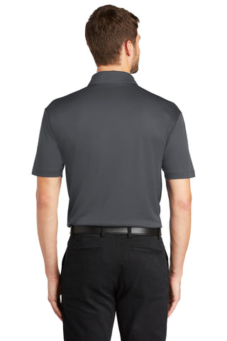 Port Authority Silk Touch Performance Pocket Polo (Steel Grey)