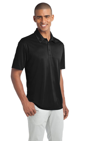 Port Authority Tall Silk Touch Performance Polo (Black)