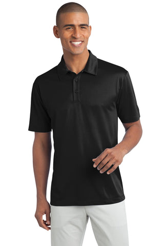 Port Authority Tall Silk Touch Performance Polo (Black)