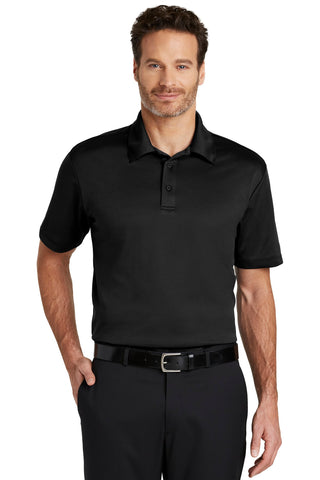 Port Authority Silk Touch Performance Polo (Black)