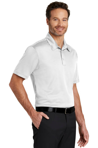 Port Authority Silk Touch Performance Polo (White)