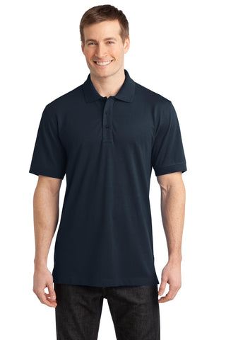 Port Authority Stretch Pique Polo (Dress Blue Navy)