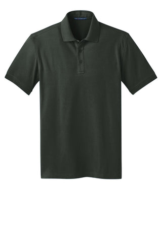 Port Authority Stretch Pique Polo (Grey Smoke)