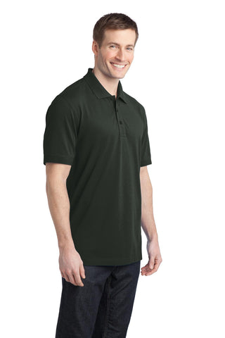 Port Authority Stretch Pique Polo (Grey Smoke)