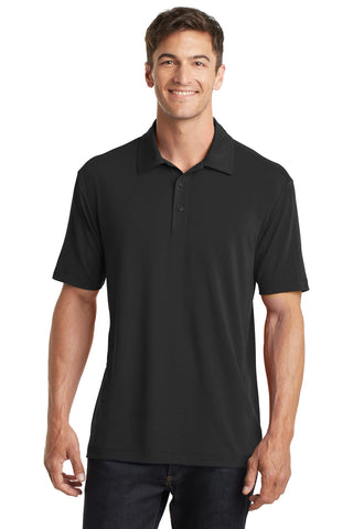 Port Authority Cotton Touch Performance Polo (Black)