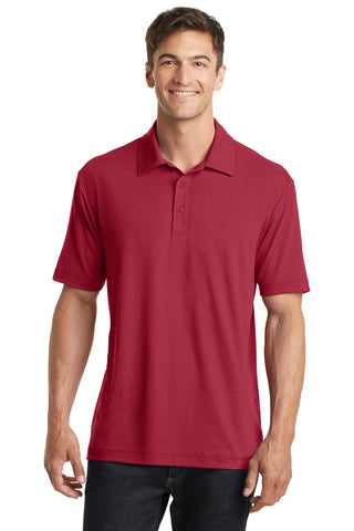 Port Authority Cotton Touch Performance Polo (Chili Red)