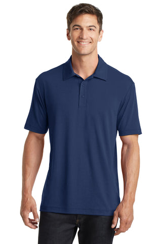 Port Authority Cotton Touch Performance Polo (Estate Blue)