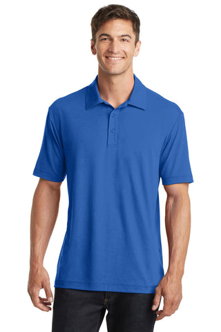 Port Authority Cotton Touch Performance Polo (Strong Blue)