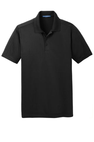 Port Authority Diamond Jacquard Polo (Black)