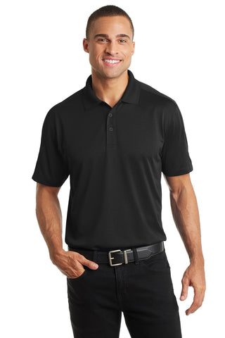 Port Authority Diamond Jacquard Polo (Black)