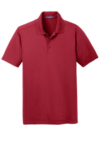 Port Authority Diamond Jacquard Polo (Rich Red)