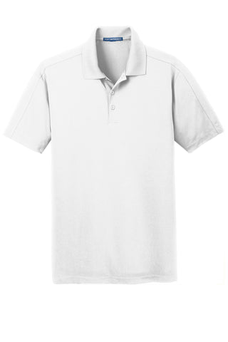 Port Authority Diamond Jacquard Polo (White)