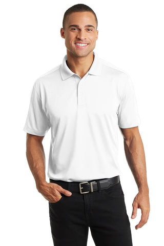 Port Authority Diamond Jacquard Polo (White)