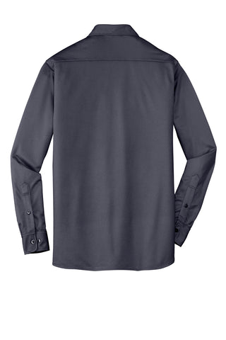 Port Authority Dimension Knit Dress Shirt (Battleship Grey)