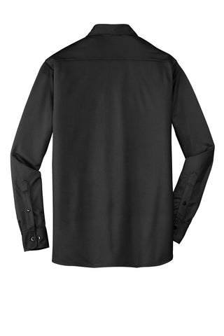 Port Authority Dimension Knit Dress Shirt (Black)