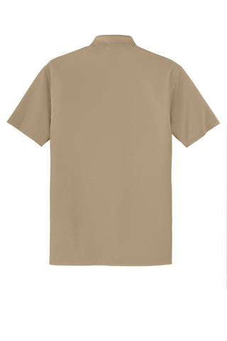 Port Authority Dry Zone Grid Polo (Tan)