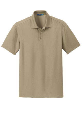 Port Authority Dry Zone Grid Polo (Tan)