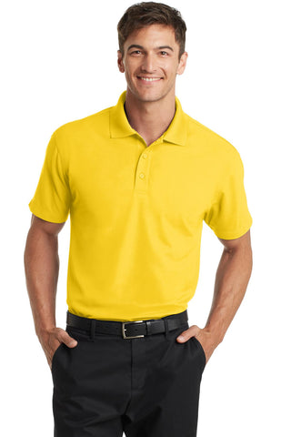 Port Authority Dry Zone Grid Polo (Yellow)