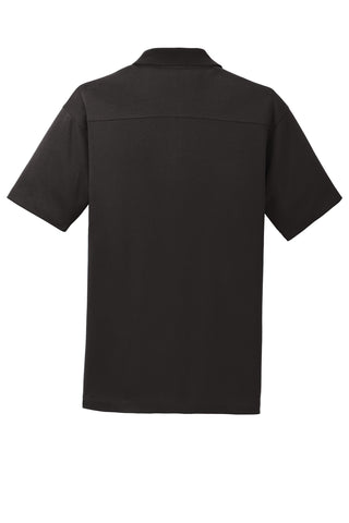 Port Authority Rapid Dry Mesh Polo (Black)