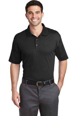 Port Authority Rapid Dry Mesh Polo (Black)