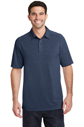 Port Authority Digi Heather Performance Polo (Dress Blue Navy)