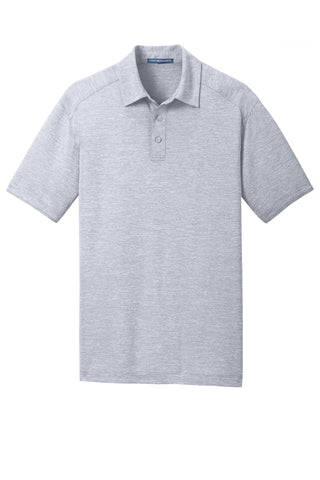 Port Authority Digi Heather Performance Polo (Light Grey)