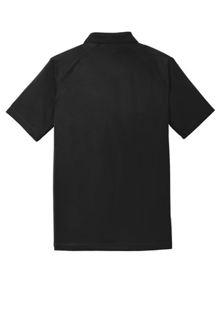 Port Authority Crossover Raglan Polo (Black)