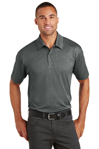 Port Authority Trace Heather Polo (Charcoal Heather)