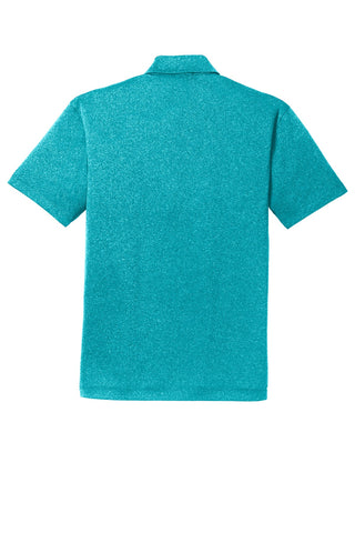 Port Authority Trace Heather Polo (Tropic Blue Heather)