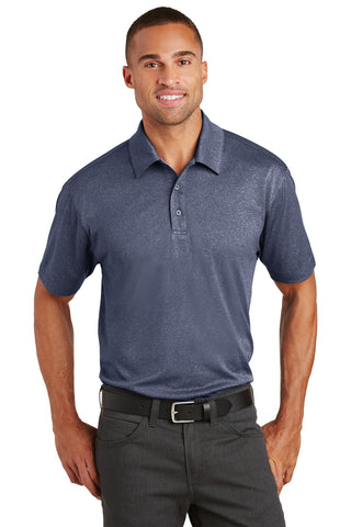 Port Authority Trace Heather Polo (True Navy Heather)