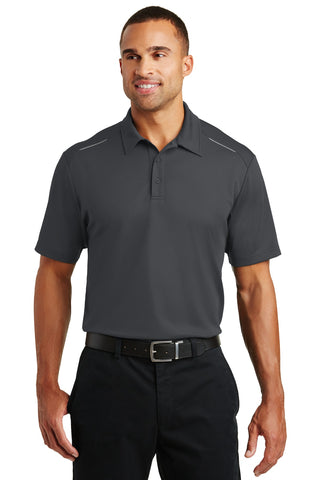 Port Authority Pinpoint Mesh Polo (Battleship Grey)