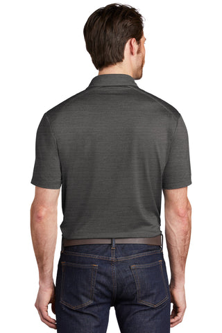 Port Authority Stretch Heather Polo (Black/ Thunder Grey)