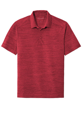 Port Authority Stretch Heather Polo (Red/ Black)