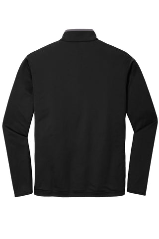 Port Authority Silk Touch Performance 1/4-Zip (Black/ Steel Grey)