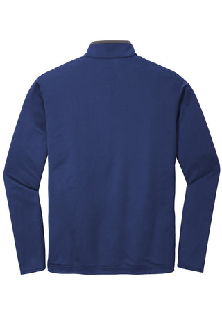 Port Authority Silk Touch Performance 1/4-Zip (Royal/ Steel Grey)